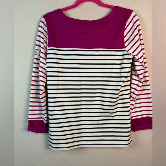 Joules Mariner Grade Multi Color Nautical Harbor Top - Picture 3 of 5